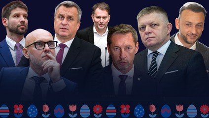 „Nech vám šibe“, útoky na EÚ aj AI video. Ako politici komunikovali počas Veľkej noci?