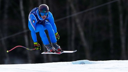 V tímovej kombinácii v zjazde na čele domáci FRANZONI