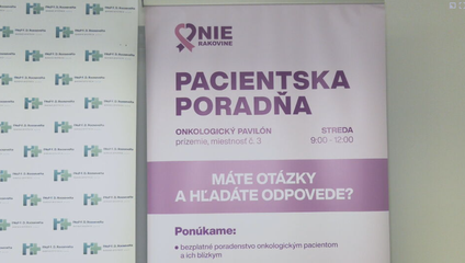 V Banskej Bystrici otvorili prvú pacientsku poradňu. Pomáhajú v nej vyliečení onkologickí pacienti