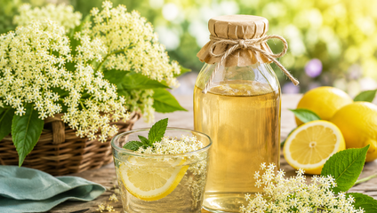 Voňavý bazový sirup ako od babičky: Toto je osvedčený recept