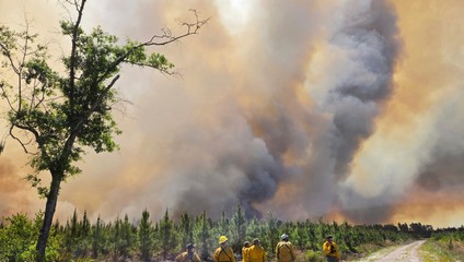 USA zápasia s ohňom: Požiare v Georgii zničili už 120 domov