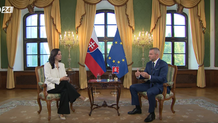 Prezident v Politike 24 o článku 5 zmluvy NATO: Máme práva, ale aj povinnosti