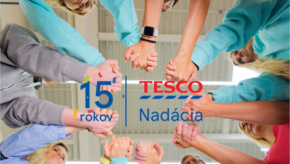 15 rokov Nadácie Tesco: na Slovensku podporila 350 projektov za 5 miliónov eur