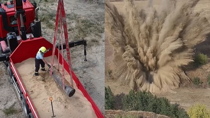 VIDEO: Takto zneškodnili najväčšiu bombu objavenú na Slovensku. Polícia zverejnila zábery