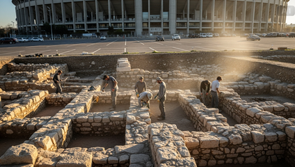 Pod parkoviskom pri štadióne objavili 1300-ročný komplex. Archeológov prekvapil svojou veľkosťou