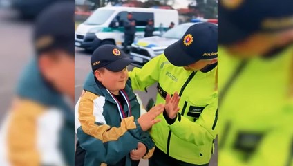 VIDEO: Malý Lukáško sníva o tom, že bude policajtom. Na 8. narodeniny mu splnili jeho najväčšie želanie
