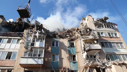 1366. deň na Ukrajine: Po útoku na Ternopiľ stále pátrajú po nezvestných