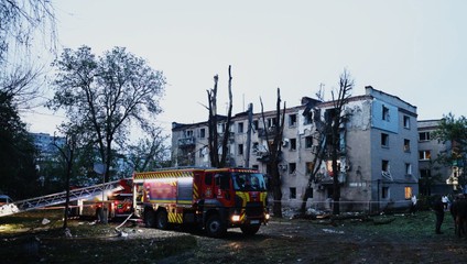 1545. deň na Ukrajine: Rusi zasiahli na Ukrajine obytnú štvrť aj škôlku. Medzi obeťami sú aj deti