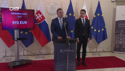 Sociálni partneri sa nedohodli na minimálnej mzde. V budúcom roku vzrastie na 972 eur