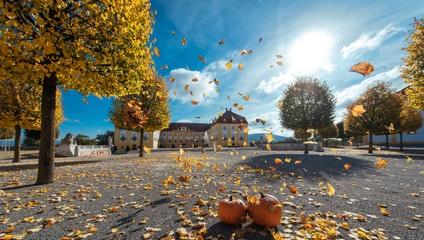 Keď jeseň rozžiari zámok Schloss Hof