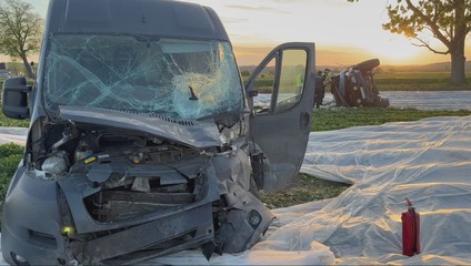 Bývalý hasič po nehode bojoval o život, zrážku zavinil mladý vodič