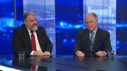 Analýzy 24: "Politika na štyri svetové strany je heslo, nie politika," tvrdí Chmelár