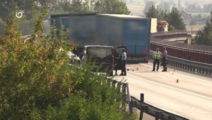 Tragédia pred tunelom Branisko: Zrážka dvoch kamiónov a auta si vyžiadala život 52-ročnej vodičky