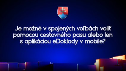 Dá sa v samosprávnych voľbách voliť s cestovným pasom?