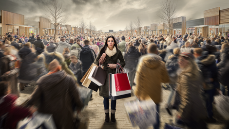 Pozrite sa na toto šialenstvo v Parndorfe: Takto vyzerali zľavy Black Friday naživo!