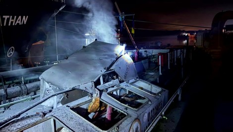 Ruské drony zasiahli Odesu, poškodená je aj loď pod slovenskou vlajkou