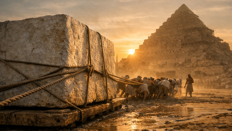 Ako Egypťania stavali pyramídy bez modernej techniky