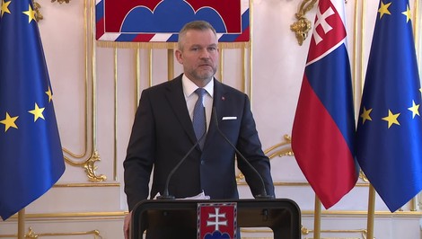 „Riziko ďalších útokov je reálne.“ Prezident Pellegrini žiada vládu o okamžité bezpečnostné opatrenia