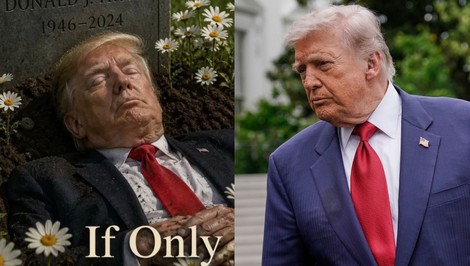 Slávny herec zavtipkoval na sociálnej sieti AI fotkou Trumpa v hrobe: Prezidenta to poriadne rozzúrilo