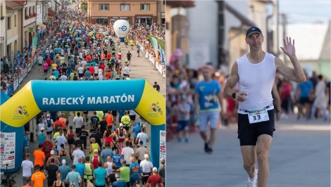 CHÁRA skončil na Rajeckom polmaratóne na 33. mieste so štartovým číslom 333