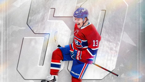 CAUFIELD strelil jubilejný 50. gól, Habs na tento rekord čakali 36 rokov