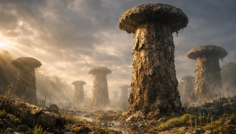 Pred stromami vládli Zemi obrovské huby