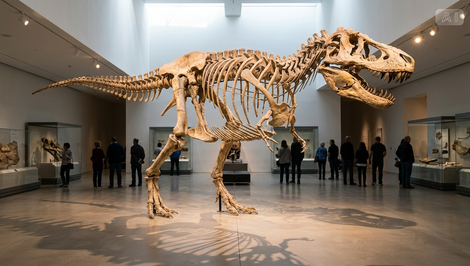Vedci prvýkrát objavili sériu stôp dospelého Tyrannosaura rexa