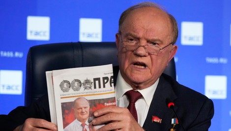 „Ak bude vojna pokračovať, všetci prehrajú.“ Komunista Zjuganov tvrdo kritizoval smerovanie Ruska