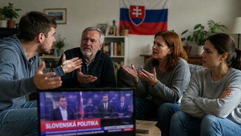 Slovensko patrí medzi najviac polarizované krajiny Európy. Spory čoraz častejšie rozdeľujú aj rodiny