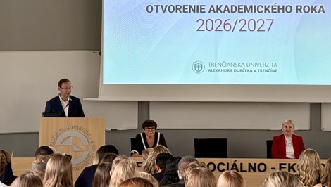 Nové programy aj basketbal - Trenčianska univerzita otvorila akademický rok