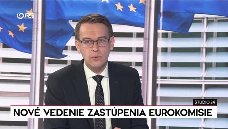 Štúdio 24: Nové vedenie zastúpenia eurokomisie