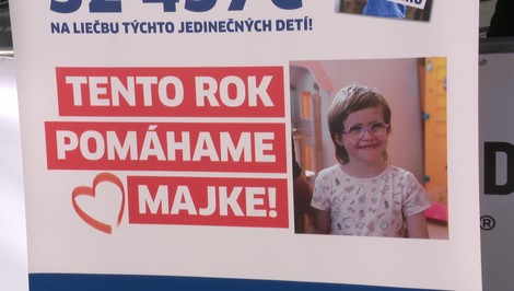V Bratislave sa spravilo 238-tisíc zhybov. Výťažok z benefičnej akcie pomôže Majke v boji s ochorením