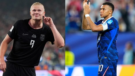 Dvojgólový HAALAND režíroval výhru Nórska, dva góly strelil aj MBAPPÉ