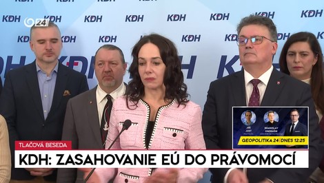 KDH kritizuje iniciatívu EÚ. Hovorí o podpore „potratovej turistiky“