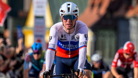 KUBIŠ potrápil jedného z najlepších cyklistov sveta, finišoval DRUHÝ