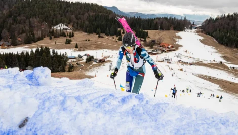 Skialpinista HUBAČ s treťou medailou