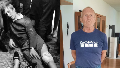 Muža zo slávnej fotografie okupácie identifikovali po 58 rokoch. Miroslav má guľku v nohe dodnes