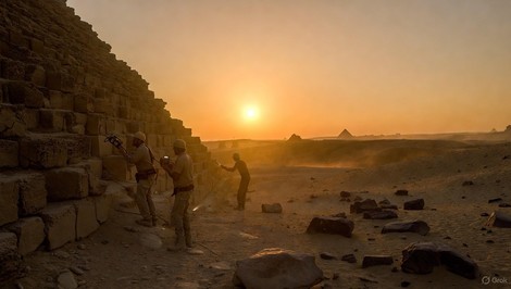 Nemeckí vedci šokovali objavom tajného vchodu v Gíze