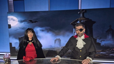Noviny TV JOJ sa premenili na strašidelnú show: Moderátori v kostýmoch prekvapili divákov