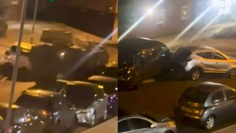Vojaci pod vplyvom ukradli obrnenec a vyrazili do ulíc. Pri jazde zničili niekoľko áut