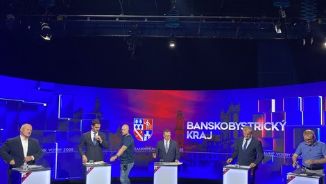 Od moderátora po bývalého župana. Sedem mužov chce viesť Banskobystrický kraj