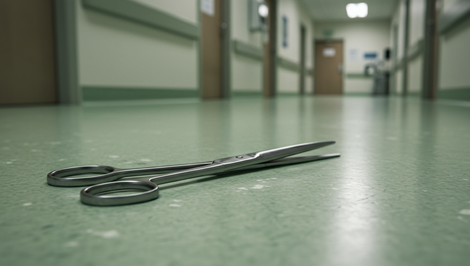 Polícia v Nemecku zastrelila muža v nemocnici. Vyhrážal sa personálu nožnicami