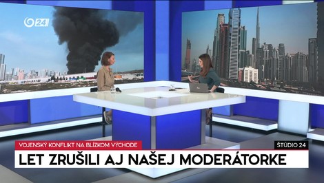 Let zrušili aj našej moderátorke. Opísala situáciu v Dubaji tesne po začatí konfliktu