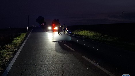 Pri Budmericiach zahynul motocyklista po zrážke s lesnou zverou