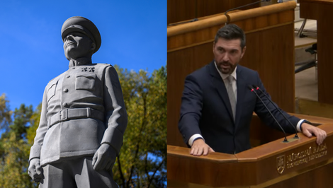 Na sochu maršala Koneva sa podľa Takáča vyzbierali občania. Nevie však, koľko stála