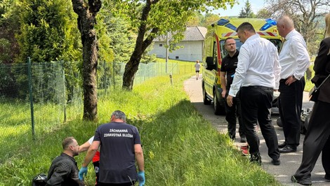 Minister Migaľ pomáhal pri vážnej nehode: Motorkár letel niekoľko metrov, povedal