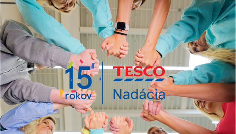 15 rokov Nadácie Tesco: na Slovensku podporila 350 projektov za 5 miliónov eur