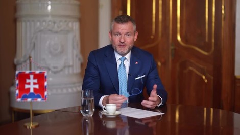 Pellegrini obhajuje cestu do Moskvy pred voľbami: „Cítil som zodpovednosť za Slovensko.“