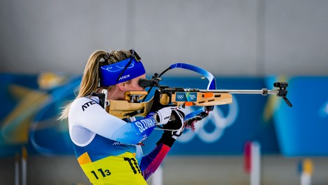 Slovenskí biatlonisti v miešanej štafete POSLEDNÍ