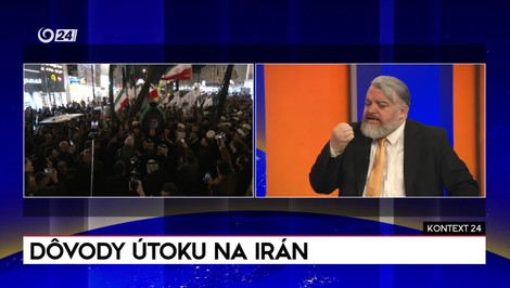 Kontext 24: Demeš pripomína brutalitu iránskeho režimu, Chmelár hovorí o vymyslených dôvodoch